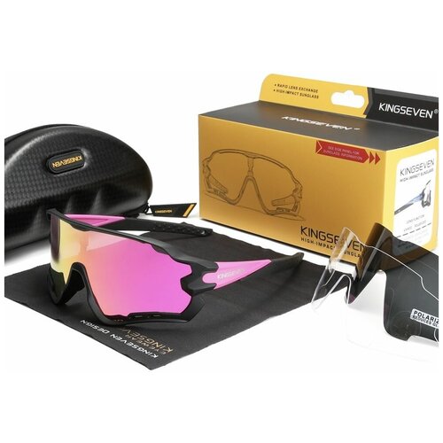 фото Спортивные солнцезащитные очки ls-911_c02_pink_pink kingseven