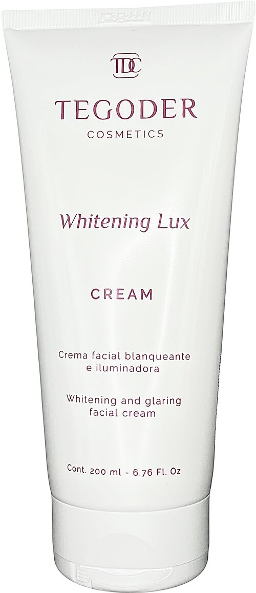 Осветляющий крем Whitening Lux Cream 200 ml.Tegor