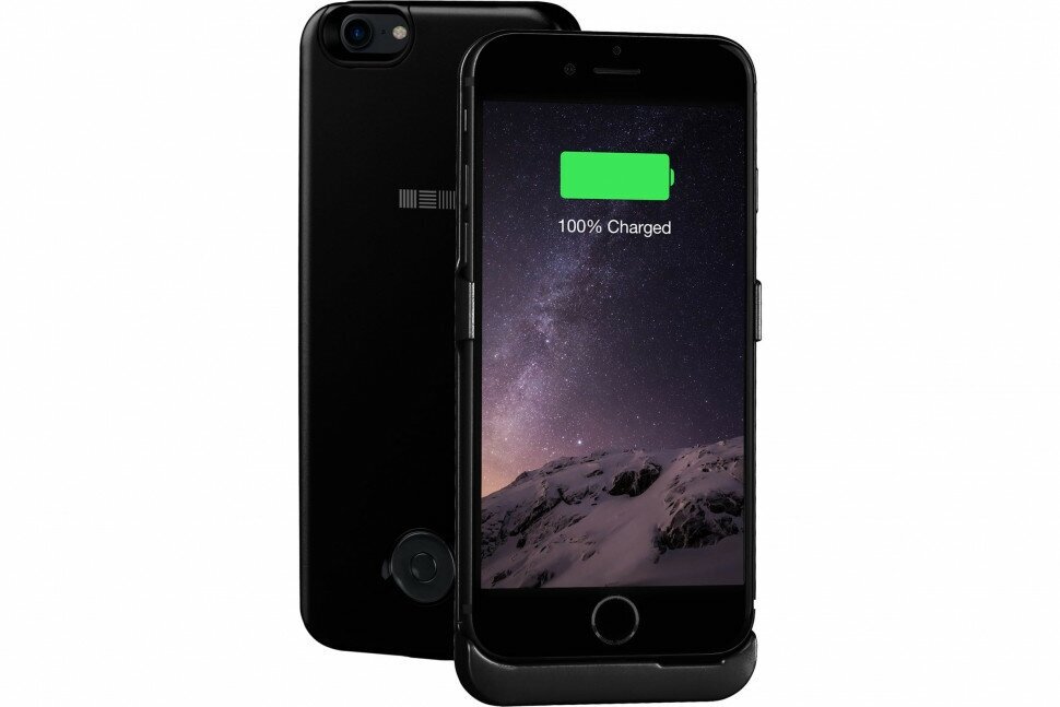 Чехол-аккумулятор INTERSTEP Metal battery case для iPhone 7/8 3000 мА·ч