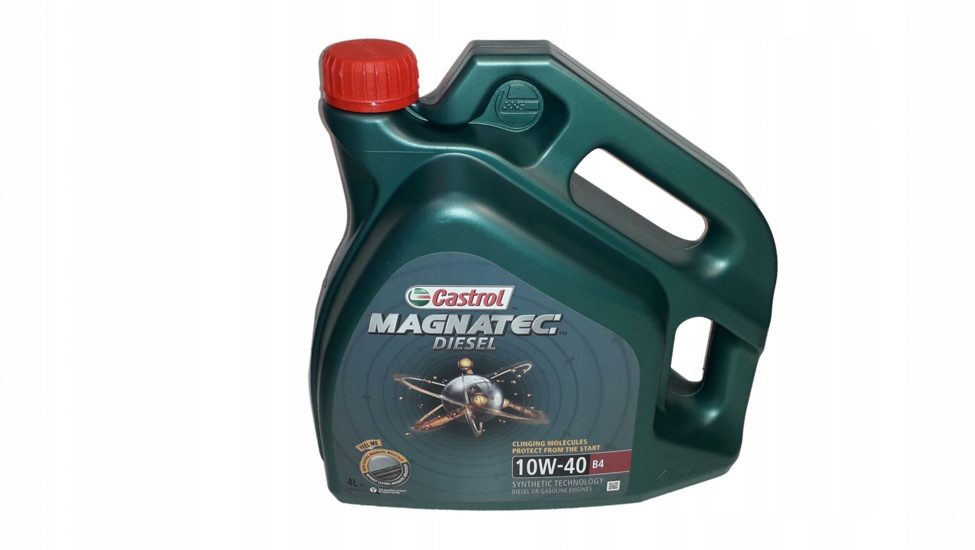 Моторное масло Castrol Magnatec Diesel 10W/40 B4, 1 л, полусинтетическое - фото №5