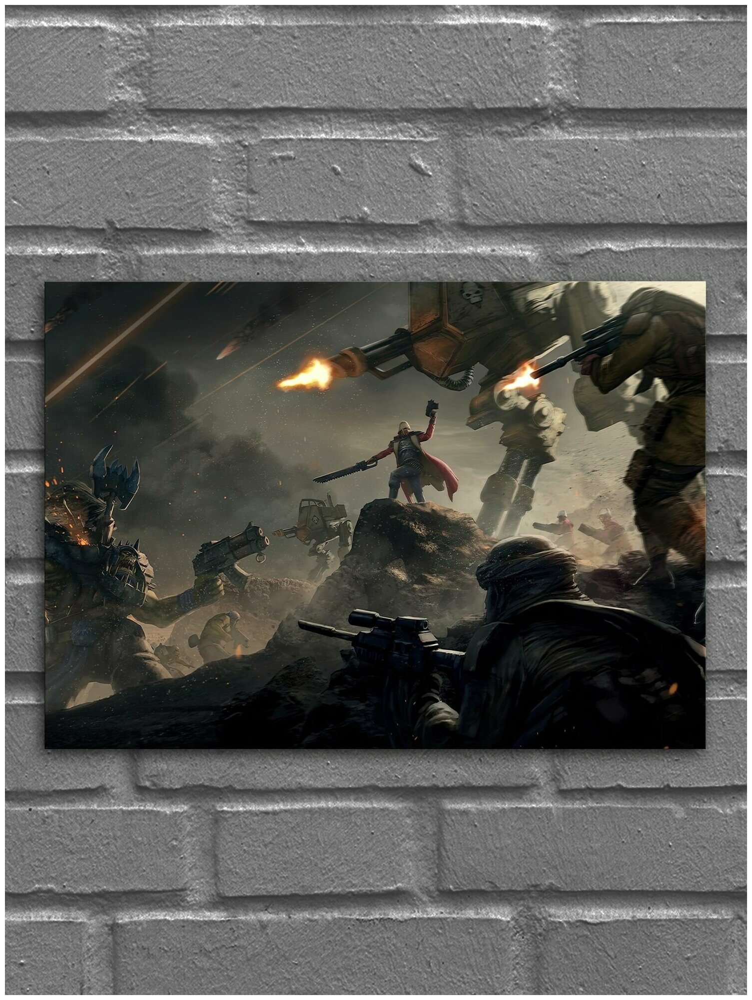 Постер Вархаммер 40000 Warhammer, на А5