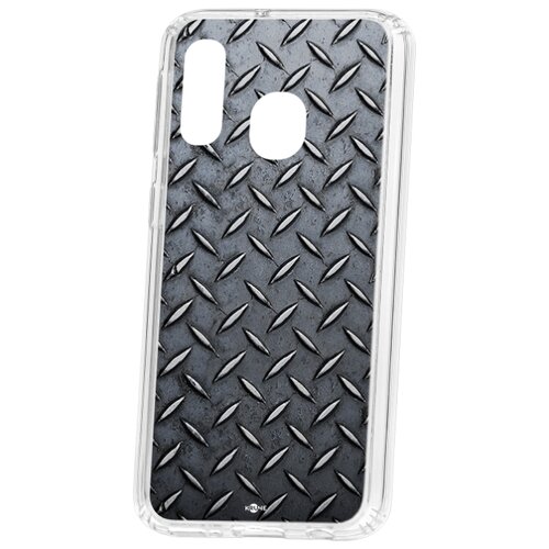 фото Чехол на samsung galaxy a40 kruche print сталь