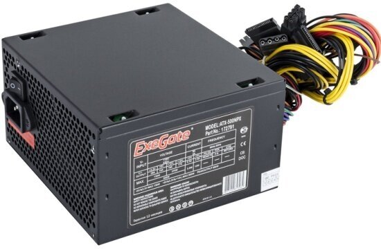 Блок питания Exegate 500W 500NPX ATX EX224734RUS OEM