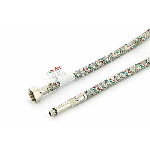 Подводка для смесителя из нержавеющей стали МL10х1 НВ 1/2