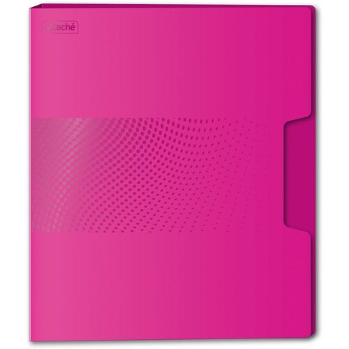 Attache Папка-скоросшиватель с пружинным механизмом Digital А4+, пластик, розовый