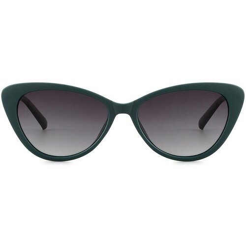фото Солнцезащитные очки more jane, кошачий глаз, оправа: пластик, поляризационные, для женщин, зеленый