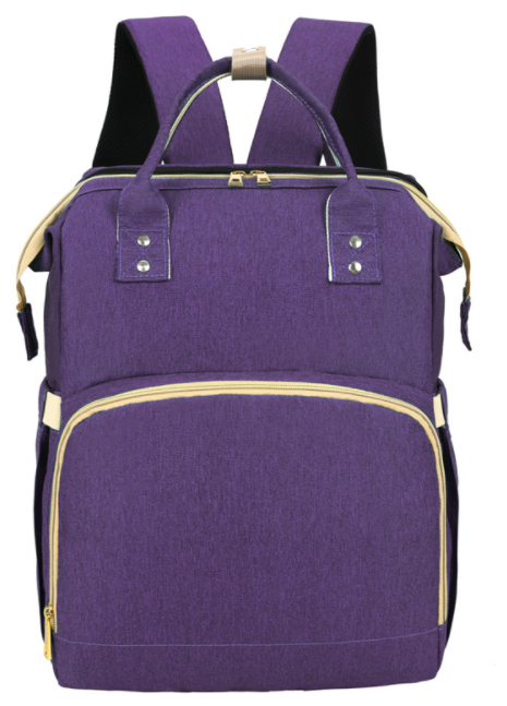 Сумка-рюкзак MyPads M01-033 многофункциональная стильная удобная портативная складная сумка-манеж для мамы и малыша с отделением для подгузников ...