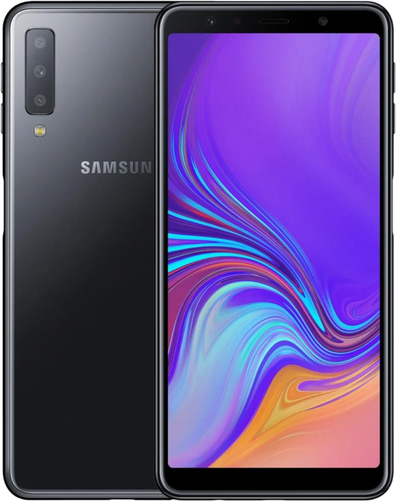 Смартфон Samsung Galaxy A7 (2018) 4/64 ГБ RU, Dual nano SIM, черный