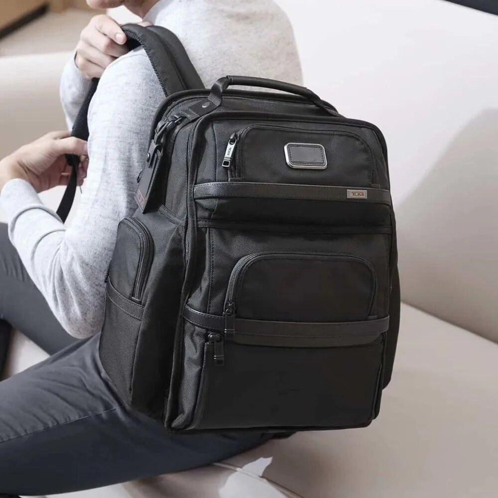 Рюкзак Tumi Alpha 3 2603578D3, черный, нейлон, с отделением для ноутбука