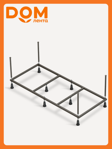 Изображение товара Каркас ванны Cersanit "Lorena" 160, сталь, серый металлик, 1 шт