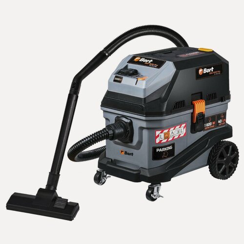 Изображение товара Bort Строительный пылесос BSS-1630-PRO, сухая + влажная уборка 1600 Вт