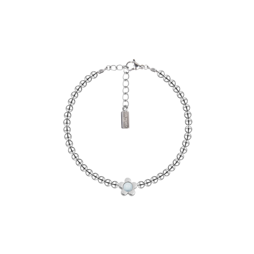 фото Браслет oh mary did, жемчуг swarovski синтетический, гематит, размер one size, голубой