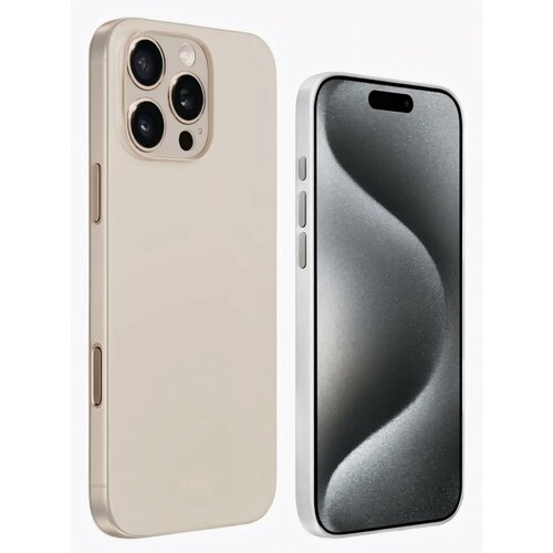 фото Чехол ультратонкий k-doo air skin iphone 16 pro max, desert (kzdoo)
