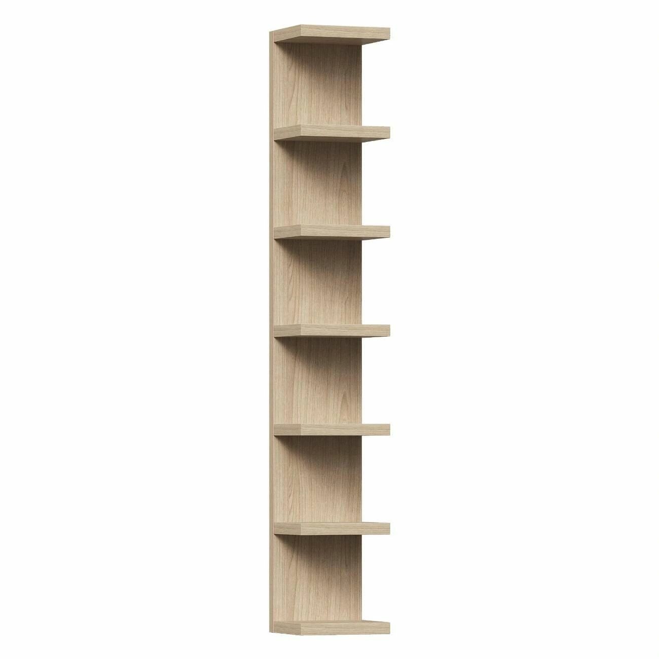 Полка книжная Гуд Лакк Фора 190Е 30х189х27