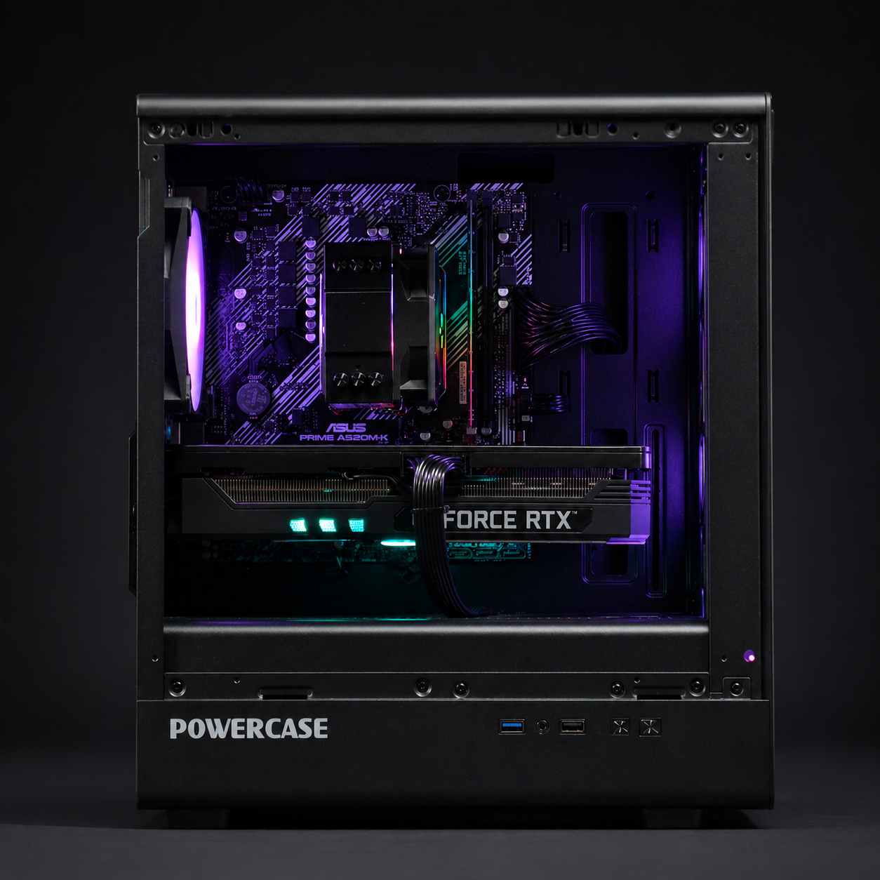 Игровой компьютер Ryzen 5 5500, RTX 2060 Super 8GB, SSD 1TB, 16GB 
