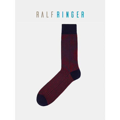 фото Носки ralf ringer, размер 45-46, синий/бордовый