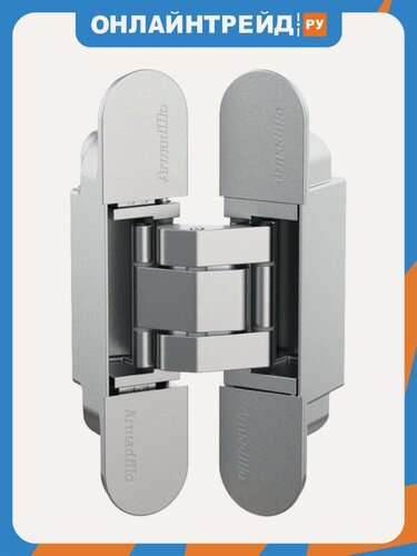 Изображение товара Петля скрытой установки Armadillo TECH U3D3000. VPG SC мат. хром (2 шт)