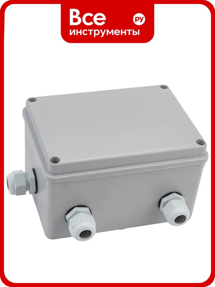 Приборная коробка GREENEL наружного монтажа 150х110х80мм с PG11, IP55 GE41331, распаечная, полистирольный корпус