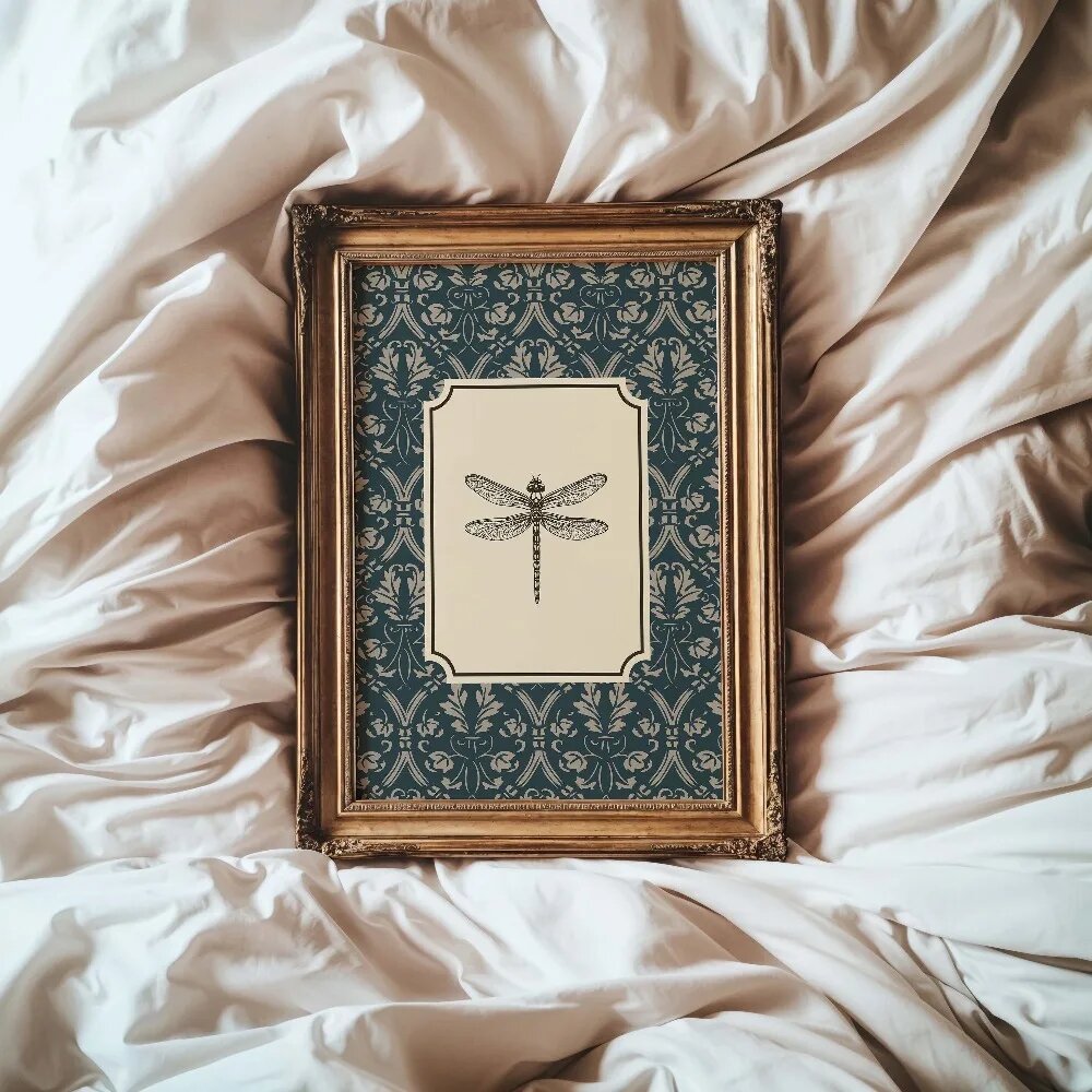 Печать Dragonfly на холсте 20x30см, TL3743-2