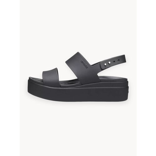 фото Сандалии crocs brooklyn, размер w6 us, черный