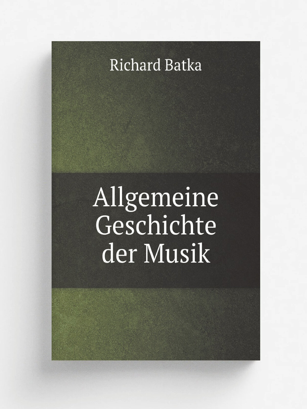 Allgemeine Geschichte der Musik