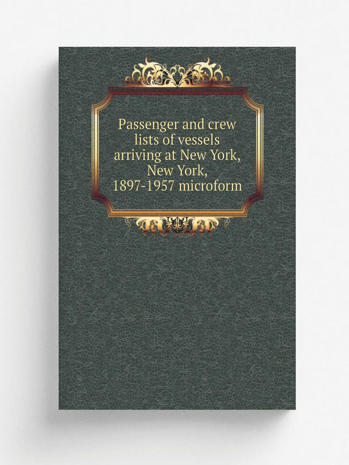 Passenger and crew lists of vessels arriving at New York, New York, 1897-1957 microform | 1941 | . Washington, D.C. : National Archives and Records Se…