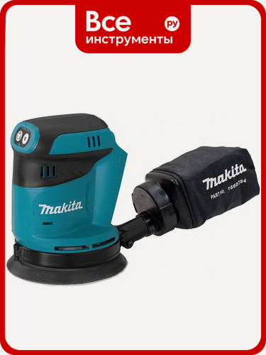Изображение товара Эксцентриковая шлифмашина Makita LXT DBO180Z без аккумулятора, 7000-11000 об/мин, 125 мм, профессиональная, бесщеточный