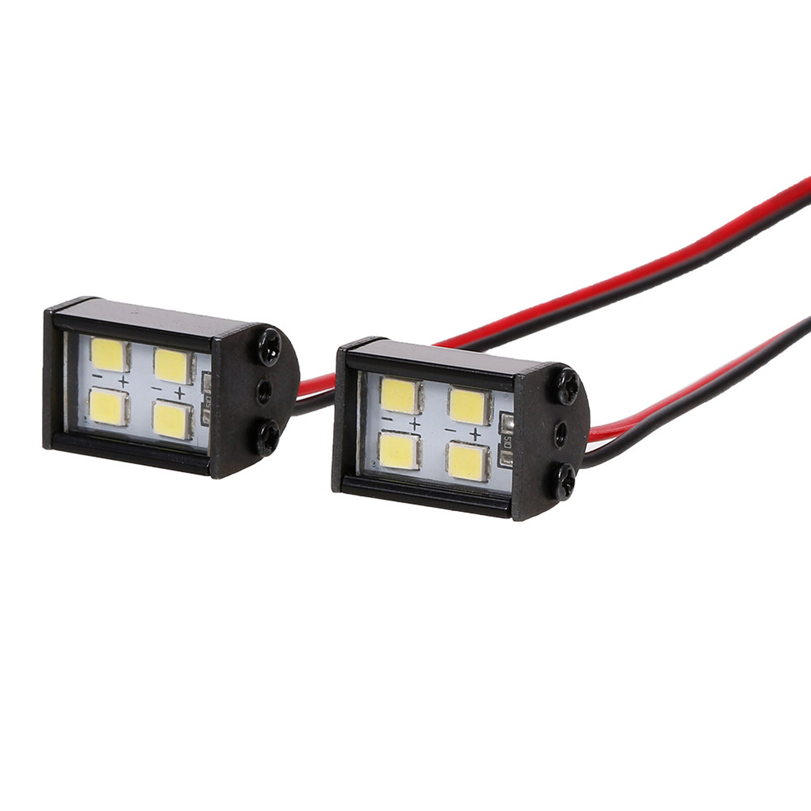 Комплект LED-фонарей с управлением от пульта, 2 шт, 5-8V, для моделей TRX-4, TRX-6 и SCX10