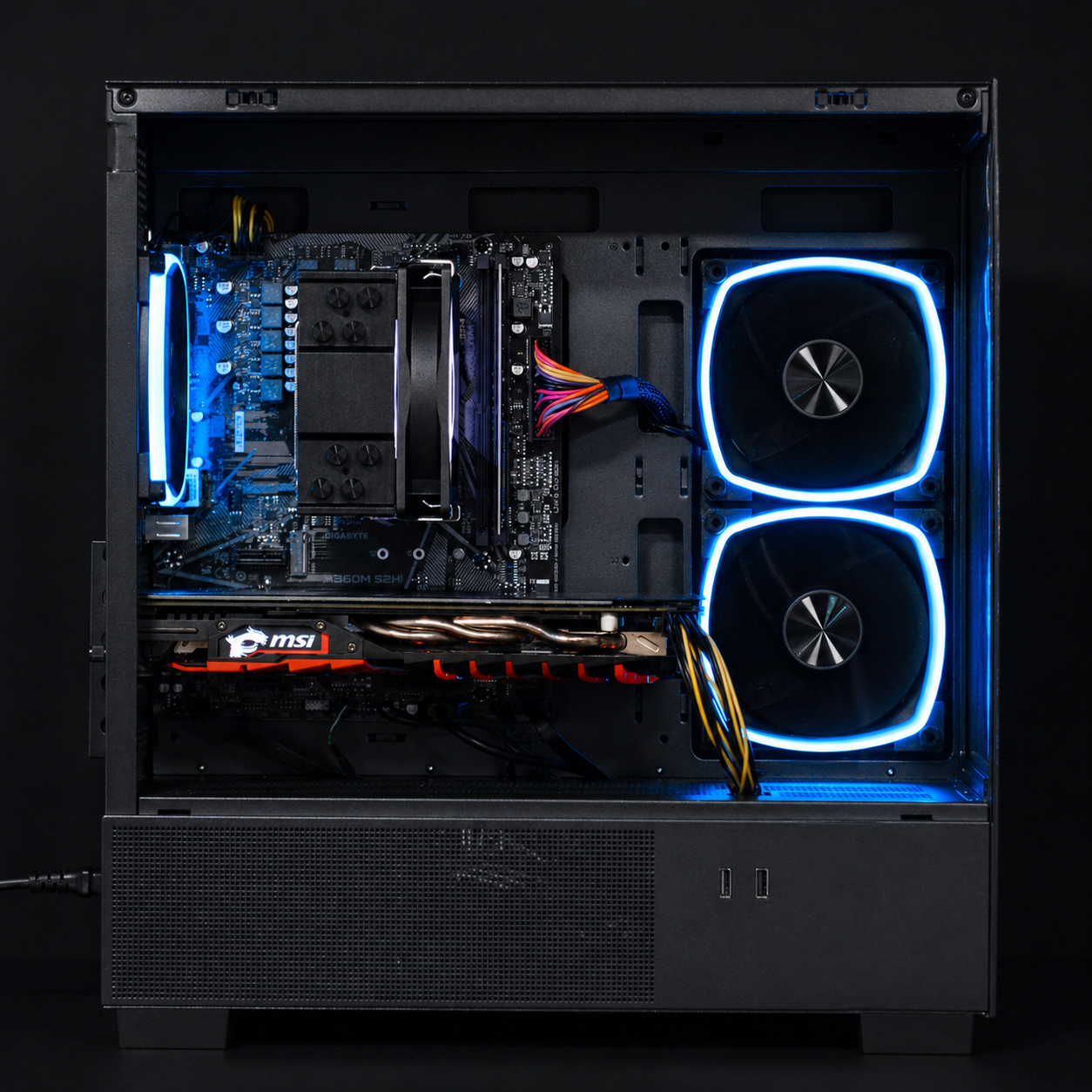 Игровой компьютер Ryzen 5 5500, GTX 1080 TI 11GB, SSD 512GB, 16GB 