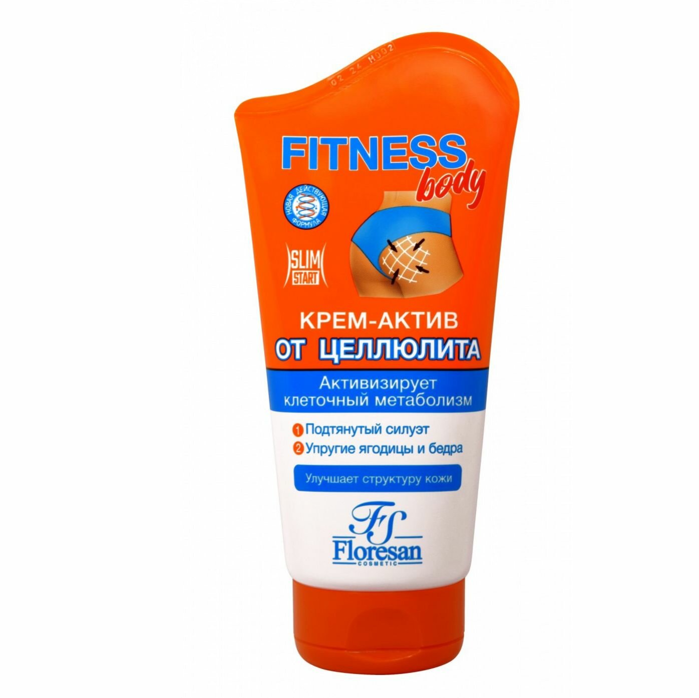 Floresan Крем-актив от целлюлита Fitness Body, 125 мл