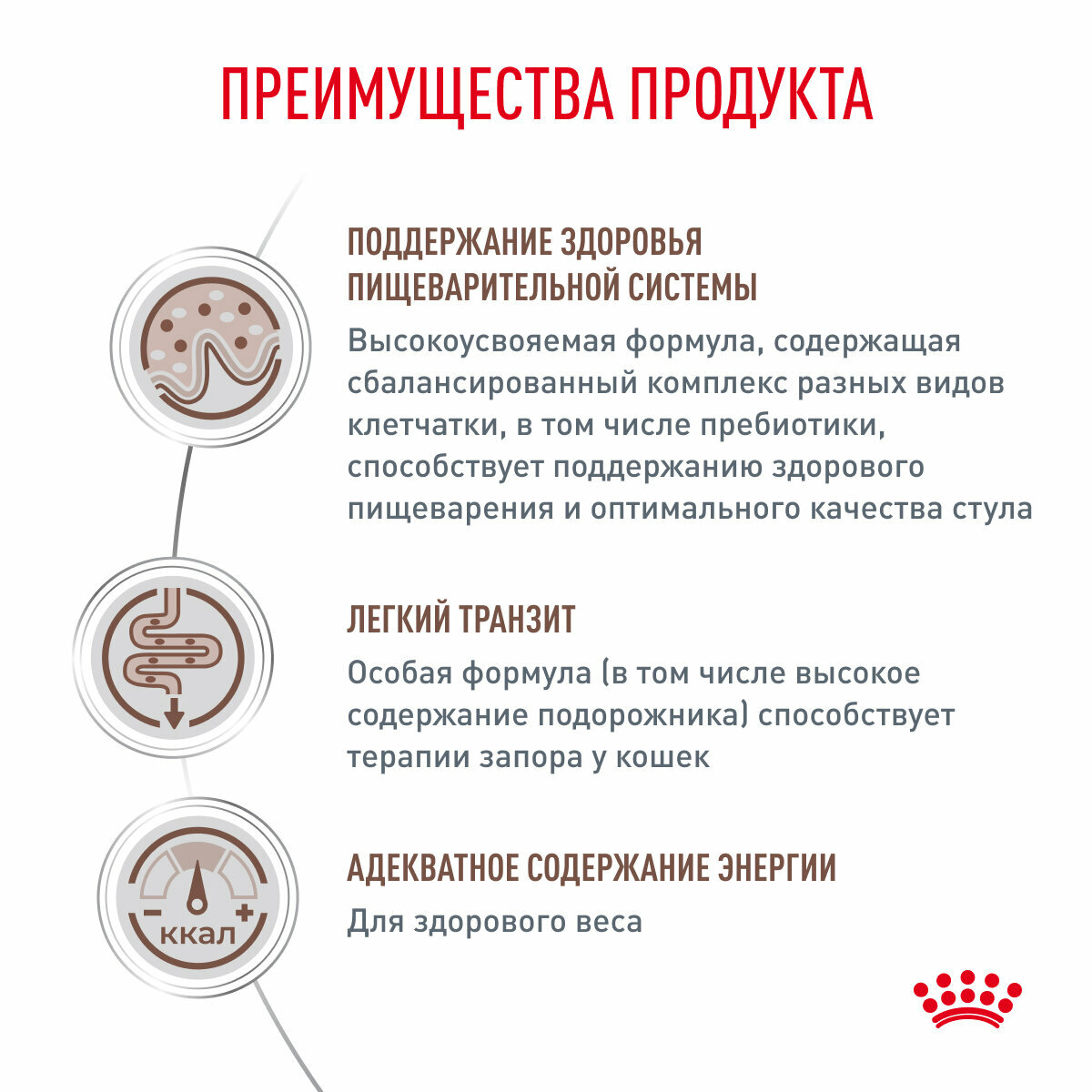 Сухой корм Royal Canin Gastrointestinal Fibre Response (Гастроинтестинал Файбр Респонс) для кошек при запорах, диетический, 2 кг