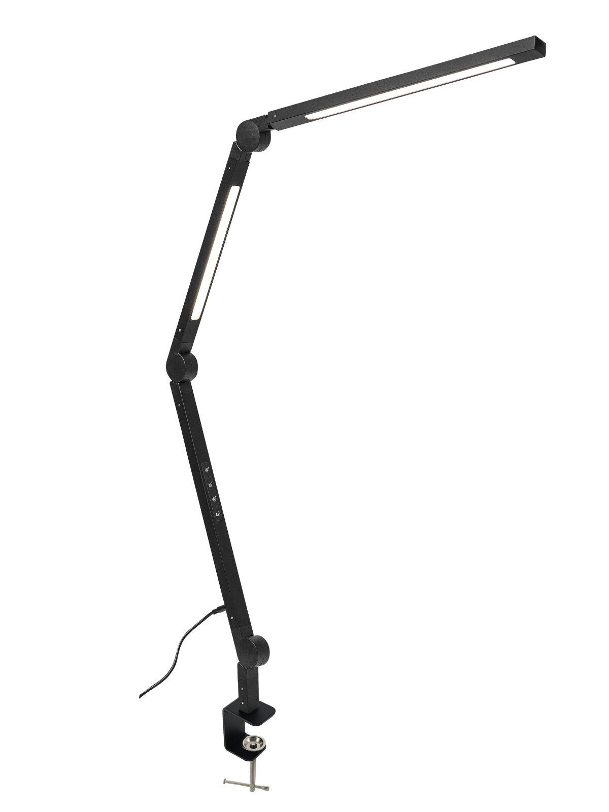 фото Светильник, ARTSTYLE, TL-416B, черный (настольный светодиодный, 20Вт, димм, изм. цвет. тем-ра, на струбцине)