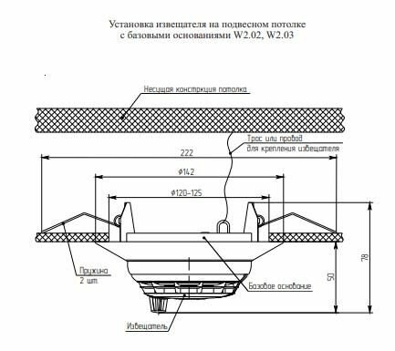 Основание базовое W2.02 (в упаковке) Рубеж Rbz-338226