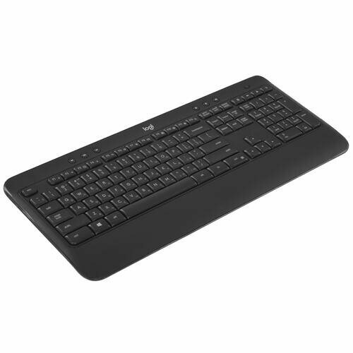 Комплект клавиатура+мышь Logitech MK540 Advanced черный/черный (920-008685) - фото №18