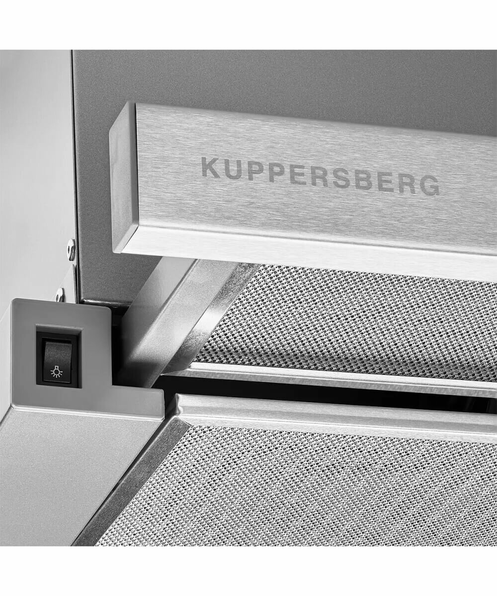 Вытяжка встраиваемая в шкаф 60 см Kuppersberg SLIMLUX 60 X - фотография № 6