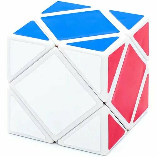 Головоломка Скьюб / LanLan Skewb Белый / Развивающая игра