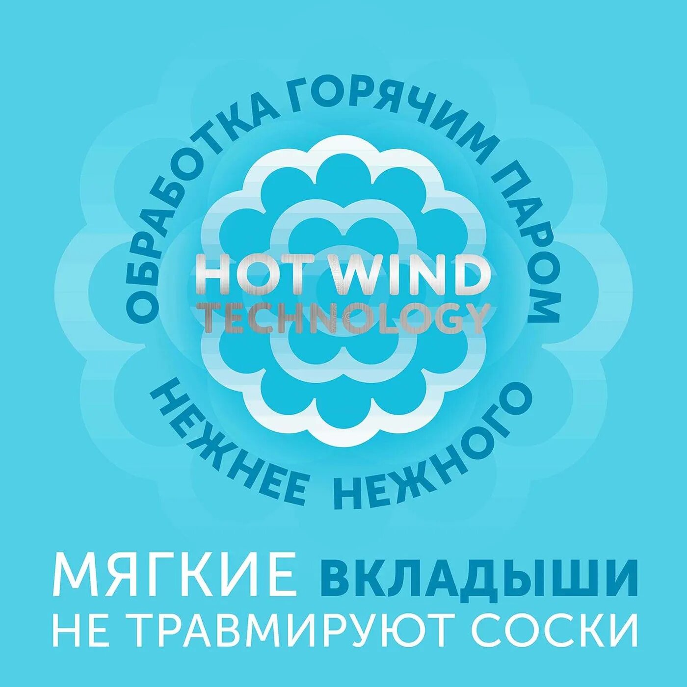 Вкладыши для груди LOVULAR Hot Wind 96шт 429155