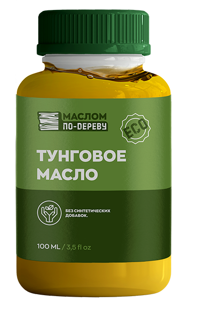 Тунговое масло без добавок 100 мл.