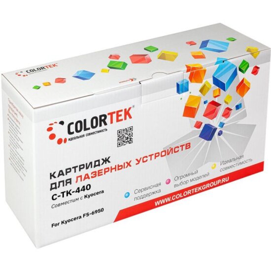 Картридж лазерный Colortek TK-440 для принтеров Kyocera