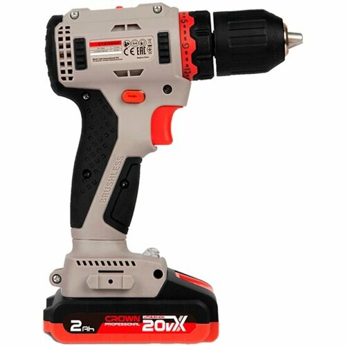 Дрель-шуруповерт аккумуляторная Crown Professional CROWN CT21091HX-2 BMC 1409000₽
