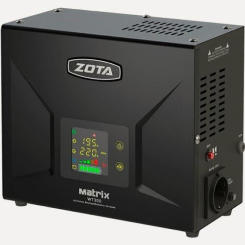 Изображение товара Источник бесперебойного питания Zota Matrix WТ500, 500 Вт, 12B