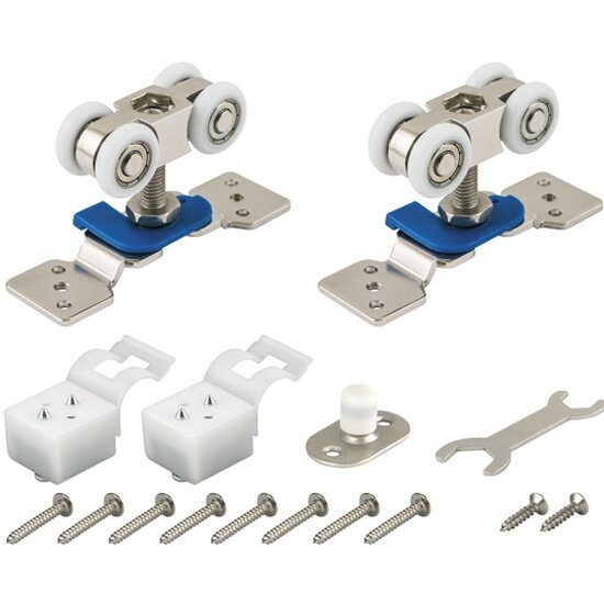 Комплект роликов для раздвижных дверей Armadillo (DIY Comfort 60/4 kit (877)) SLD. Comfort. SET. rollers/60