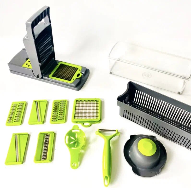 Овощерезка, Терка для овощей, Овощерезка 14 в 1, Измельчитель Mirosha Veggie slicer — фото 1