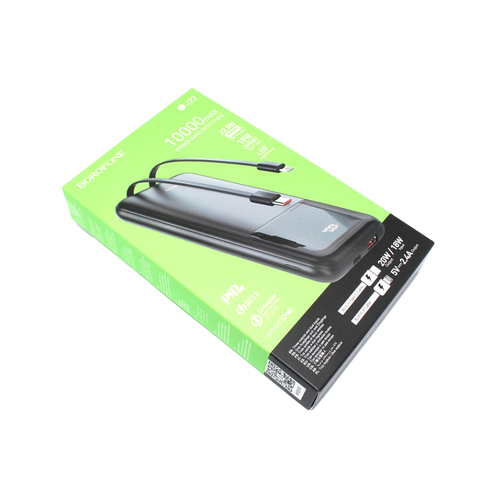 Внешний аккумулятор Powerbank Borofone BJ2210000мАч черный 192000₽