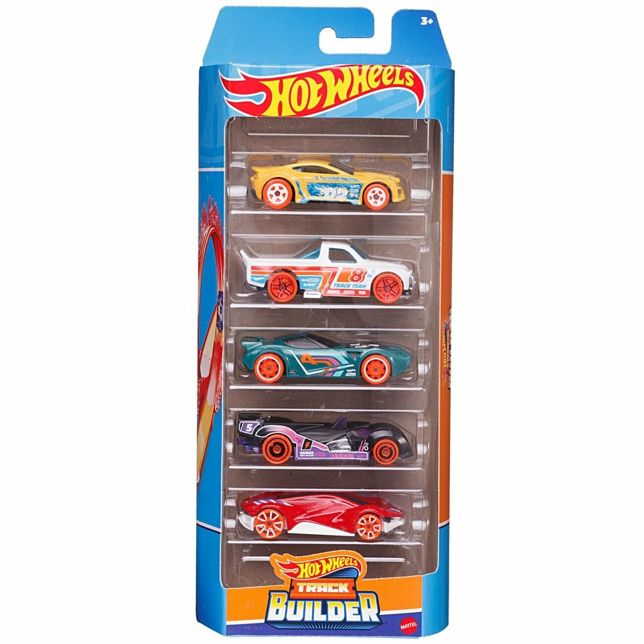 Набор машинок Mattel Hot wheels Подарочный 5 машинок №27 1806/27