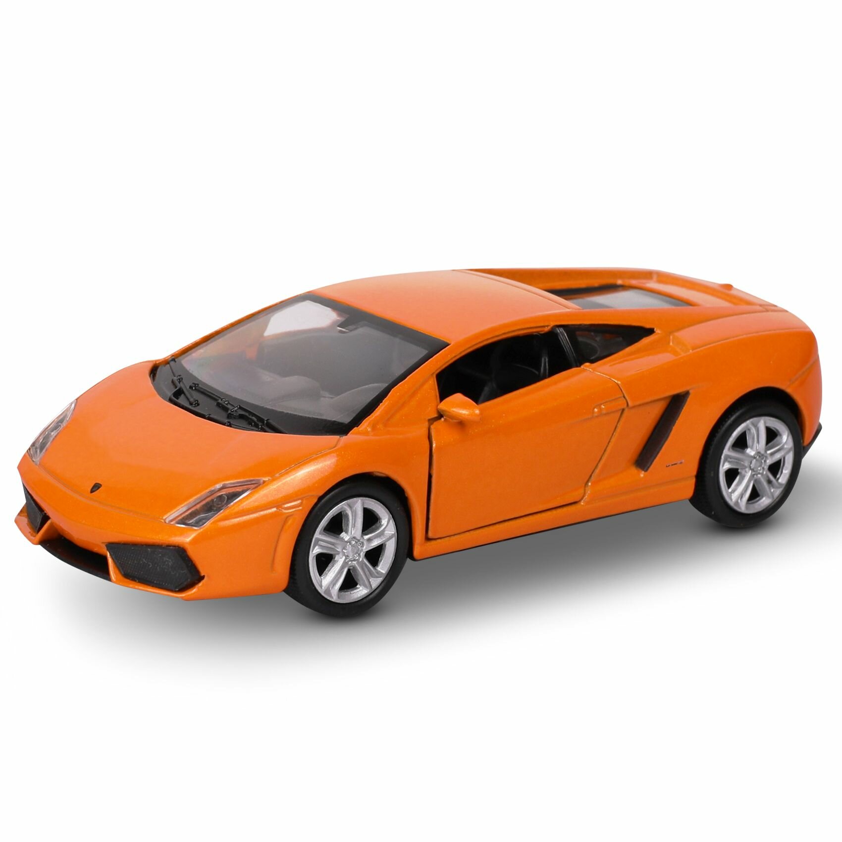 Машинка WELLY LAMBORGHINI GALLARDO LP560-4 Оранжевый / модель машины 1:38 с пружинным механизмом