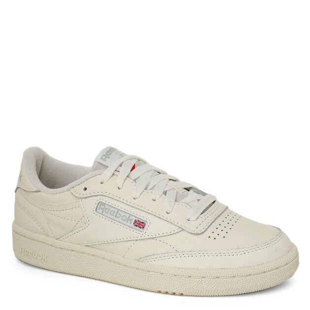 Кеды Reebok Club C 85, полнота F (EU)/ на среднюю стопу, размер 38,5, белый