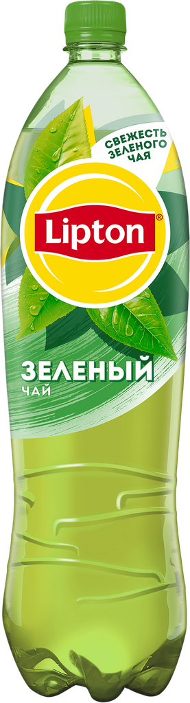 Напиток LIPTON Холодный зеленый чай негазированный, 1.5л