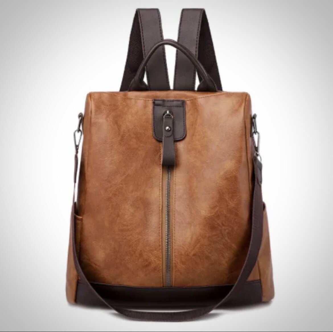 фото Сумка-Рюкзак Премиум Хаки стильный