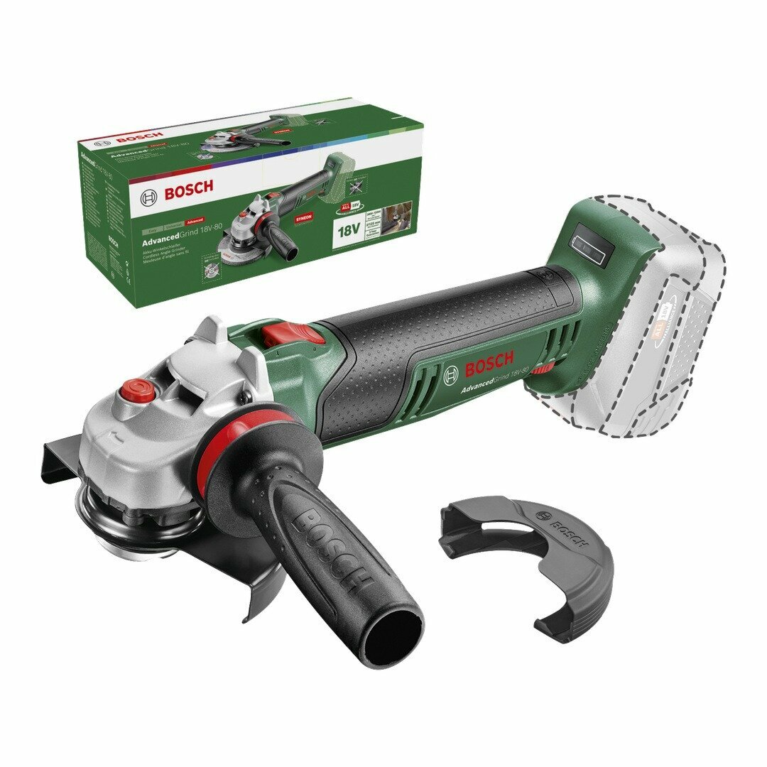 Угловая шлифовальная машина Bosch AdvancedGrind 18V-80 06033E5100